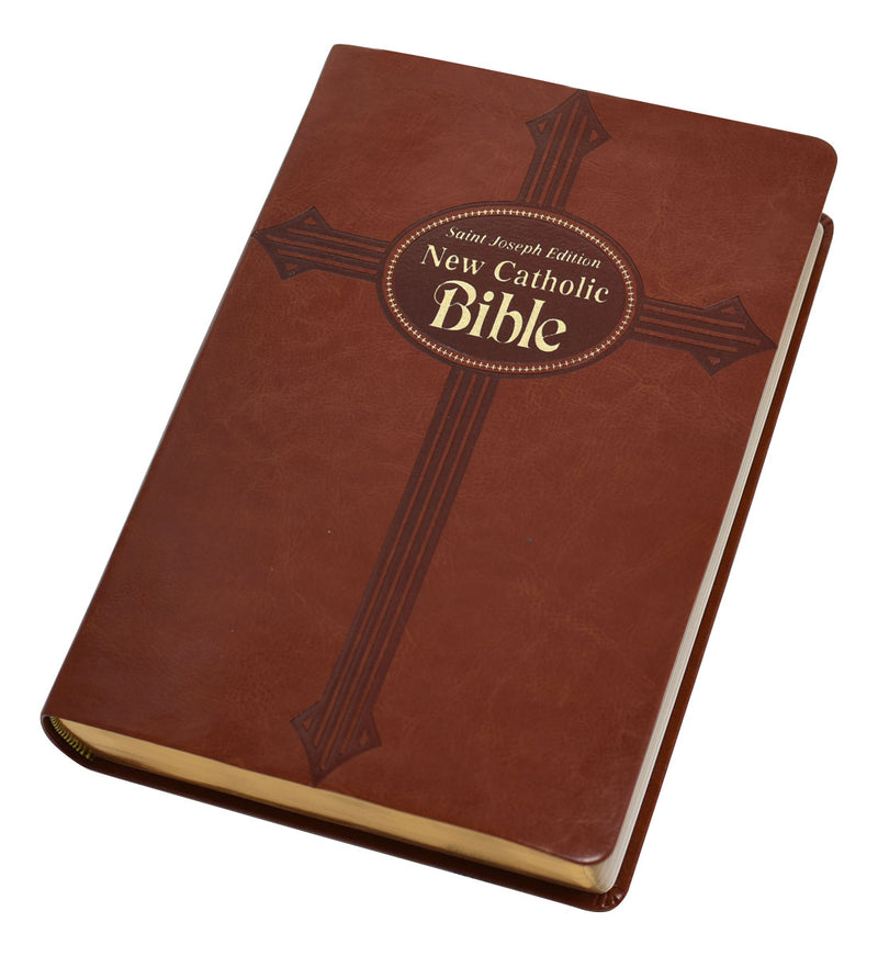 St. Joseph New Catholic Bible (Gift Edition - Large Type) - Brown