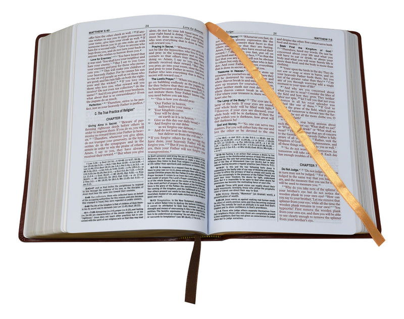 St. Joseph New Catholic Bible (Gift Edition - Large Type) - Brown