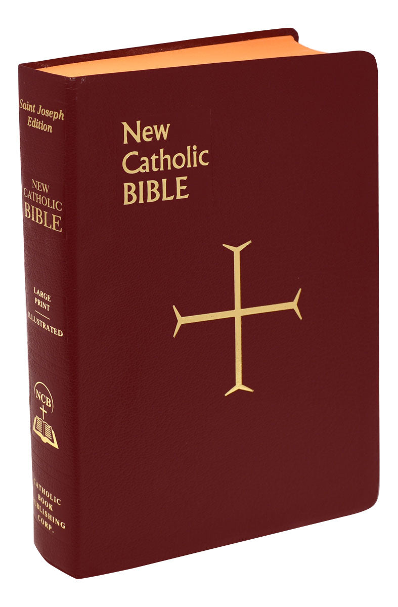 St. Joseph New Catholic Bible (Gift Edition - Large Type) - Burgundy