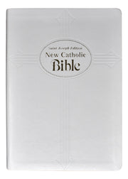 St. Joseph New Catholic Bible (Gift Edition - Large Type) - White