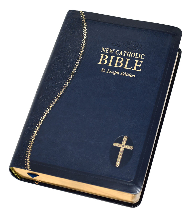 St. Joseph New Catholic Bible (Gift Edition-Personal Size) - Blue Dura-Lux
