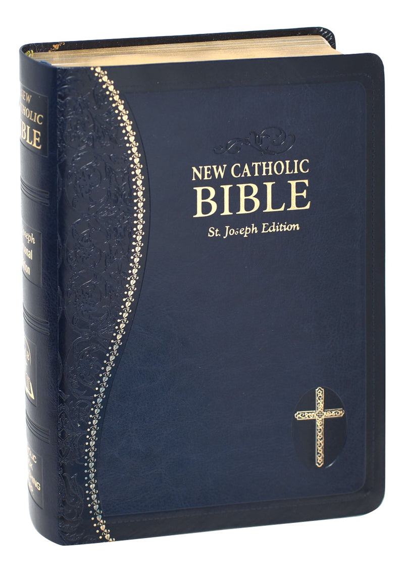 St. Joseph New Catholic Bible (Gift Edition-Personal Size) - Blue Dura-Lux