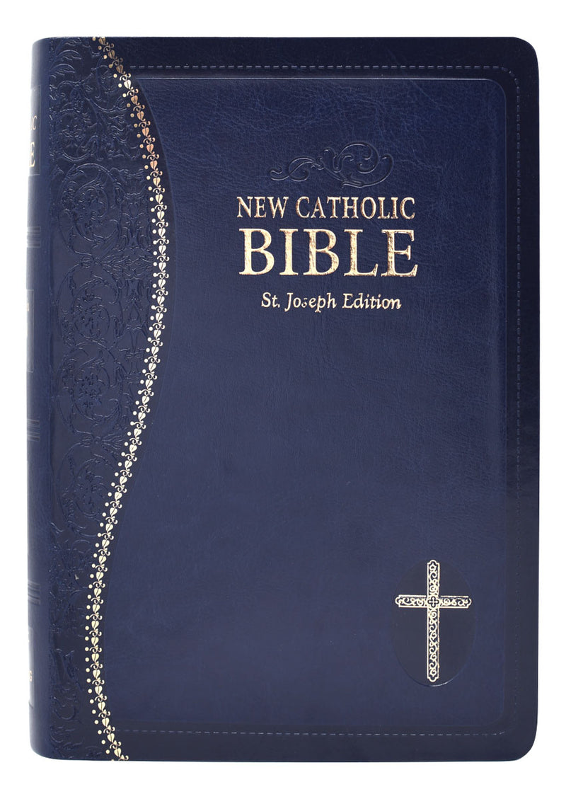 St. Joseph New Catholic Bible (Gift Edition-Personal Size) - Blue Dura-Lux