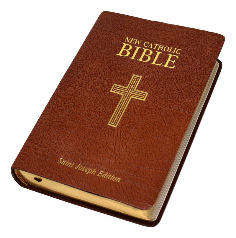 St. Joseph New Catholic Bible (Gift Edition-Personal Size) - Brown Bonded Leather