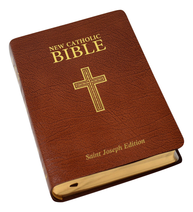 St. Joseph New Catholic Bible (Gift Edition-Personal Size) - Brown Bonded Leather