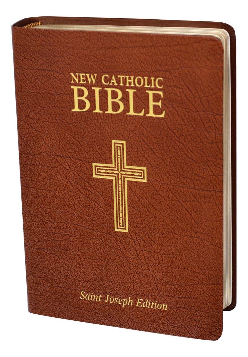 St. Joseph New Catholic Bible (Gift Edition-Personal Size) - Brown Bonded Leather