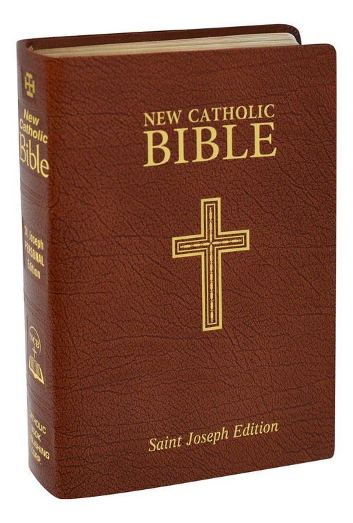 St. Joseph New Catholic Bible (Gift Edition-Personal Size) - Brown Bonded Leather