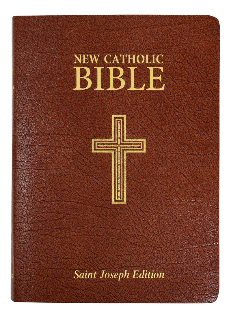 St. Joseph New Catholic Bible (Gift Edition-Personal Size) - Brown Bonded Leather