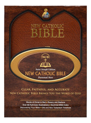 St. Joseph New Catholic Bible (Gift Edition-Personal Size) - Brown Bonded Leather