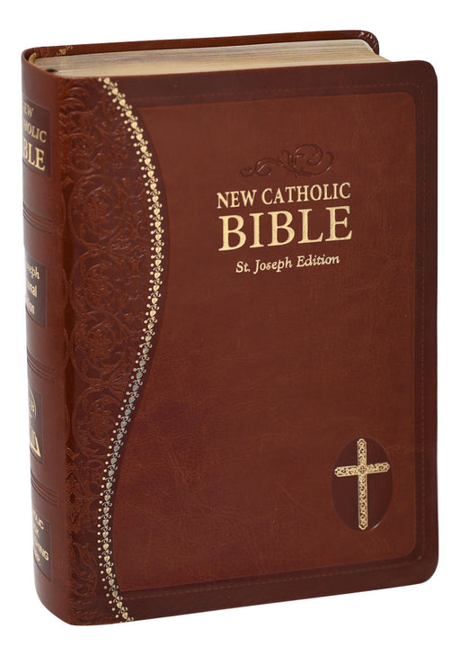 St. Joseph New Catholic Bible (Gift Edition-Personal Size) - Brown Dura-Lux