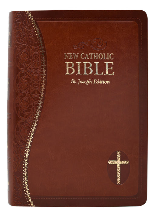 St. Joseph New Catholic Bible (Gift Edition-Personal Size) - Brown Dura-Lux