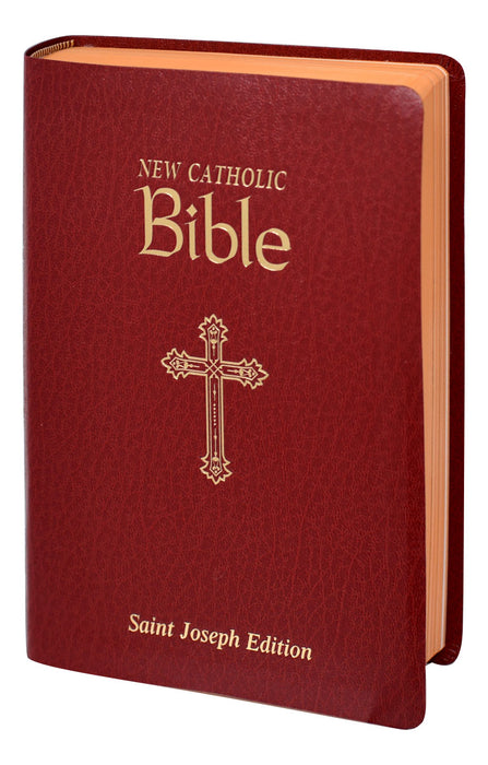 St. Joseph New Catholic Bible (Gift Edition-Personal Size) - Burgundy