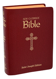 St. Joseph New Catholic Bible (Gift Edition-Personal Size) - Burgundy