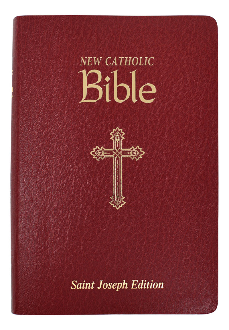 St. Joseph New Catholic Bible (Gift Edition-Personal Size) - Burgundy