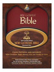 St. Joseph New Catholic Bible (Gift Edition-Personal Size) - Burgundy
