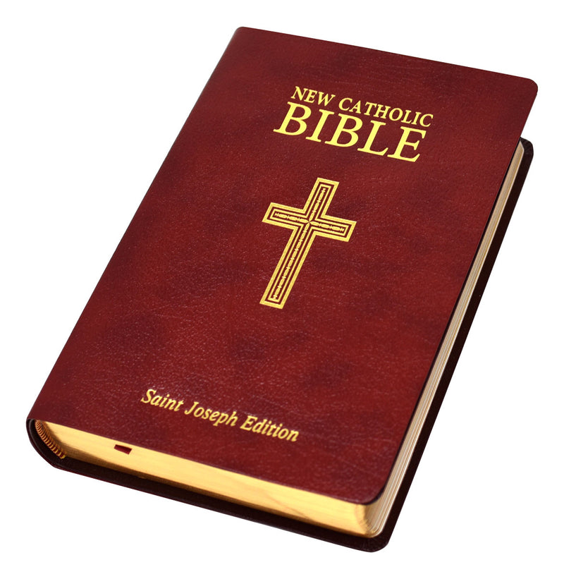 St. Joseph New Catholic Bible (Gift Edition-Personal Size) - Burgundy Bonded Leather