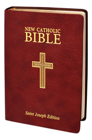 St. Joseph New Catholic Bible (Gift Edition-Personal Size) - Burgundy Bonded Leather