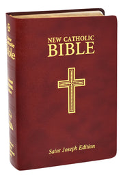 St. Joseph New Catholic Bible (Gift Edition-Personal Size) - Burgundy Bonded Leather