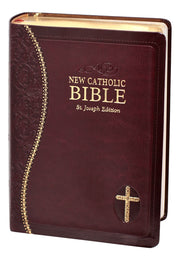 St. Joseph New Catholic Bible (Gift Edition-Personal Size) - Burgundy Dura-Lux