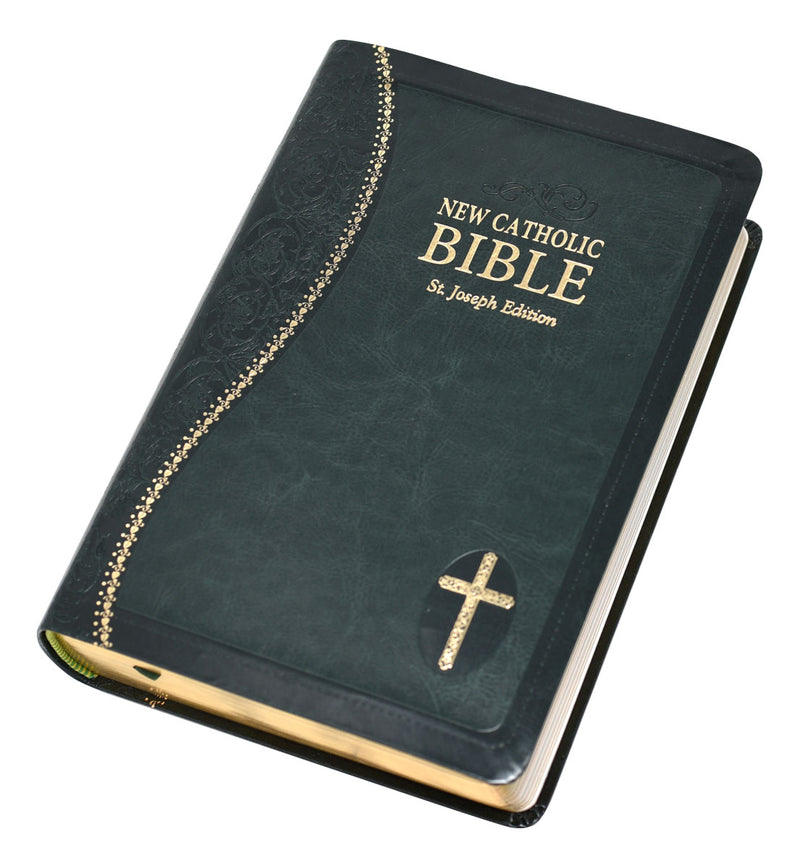 St. Joseph New Catholic Bible (Gift Edition-Personal Size) - Green Dura-Lux