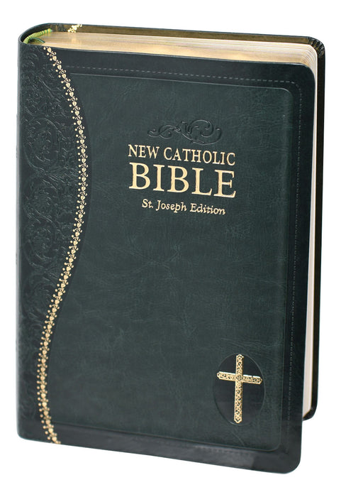 St. Joseph New Catholic Bible (Gift Edition-Personal Size) - Green Dura-Lux