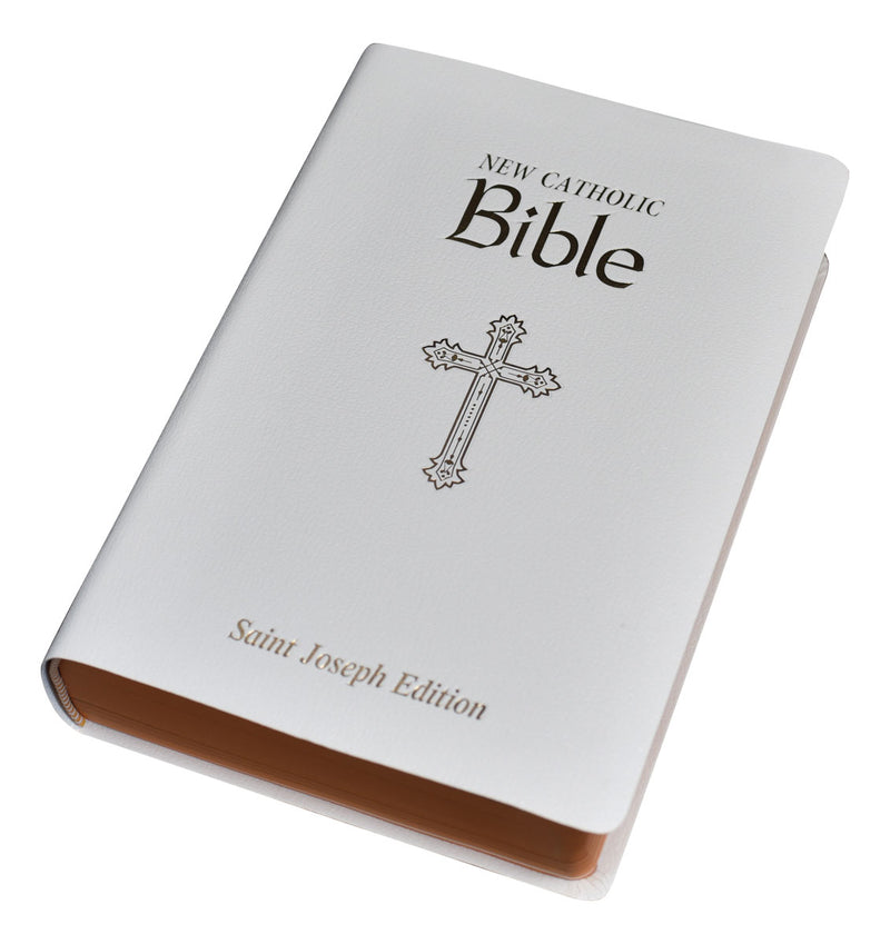 St. Joseph New Catholic Bible (Gift Edition-Personal Size) - White