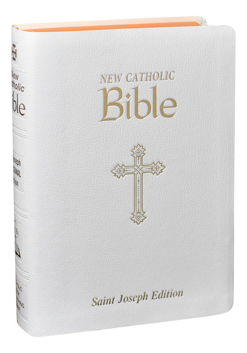 St. Joseph New Catholic Bible (Gift Edition-Personal Size) - White