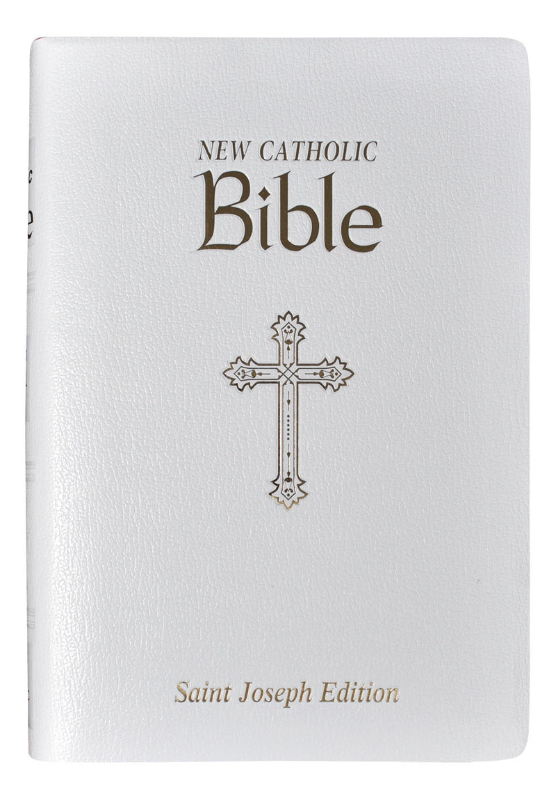 St. Joseph New Catholic Bible (Gift Edition-Personal Size) - White