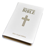 St. Joseph New Catholic Bible (Gift Edition-Personal Size) - White Bonded Leather