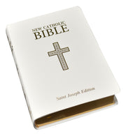 St. Joseph New Catholic Bible (Gift Edition-Personal Size) - White Bonded Leather