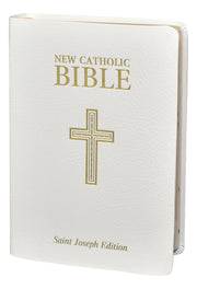 St. Joseph New Catholic Bible (Gift Edition-Personal Size) - White Bonded Leather
