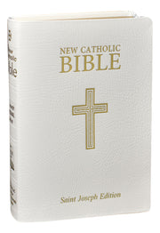 St. Joseph New Catholic Bible (Gift Edition-Personal Size) - White Bonded Leather