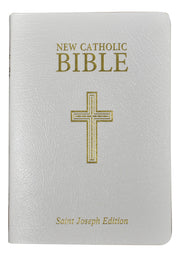St. Joseph New Catholic Bible (Gift Edition-Personal Size) - White Bonded Leather