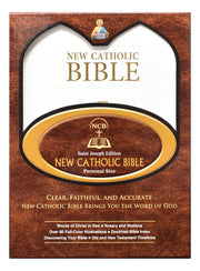 St. Joseph New Catholic Bible (Gift Edition-Personal Size) - White Bonded Leather