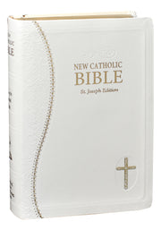 St. Joseph New Catholic Bible (Gift Edition-Personal Size) - White Dura-Lux