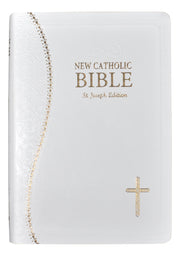 St. Joseph New Catholic Bible (Gift Edition-Personal Size) - White Dura-Lux