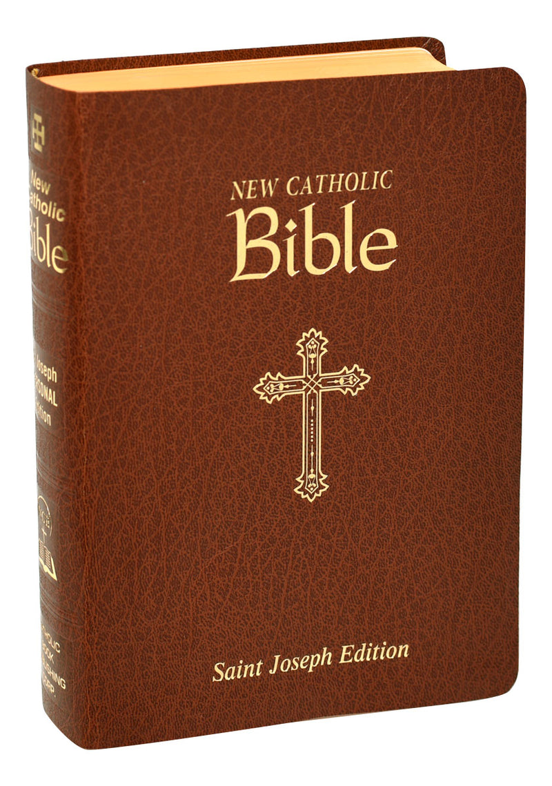 St. Joseph New Catholic Bible (Gift Edition-Personal Size) - Brown