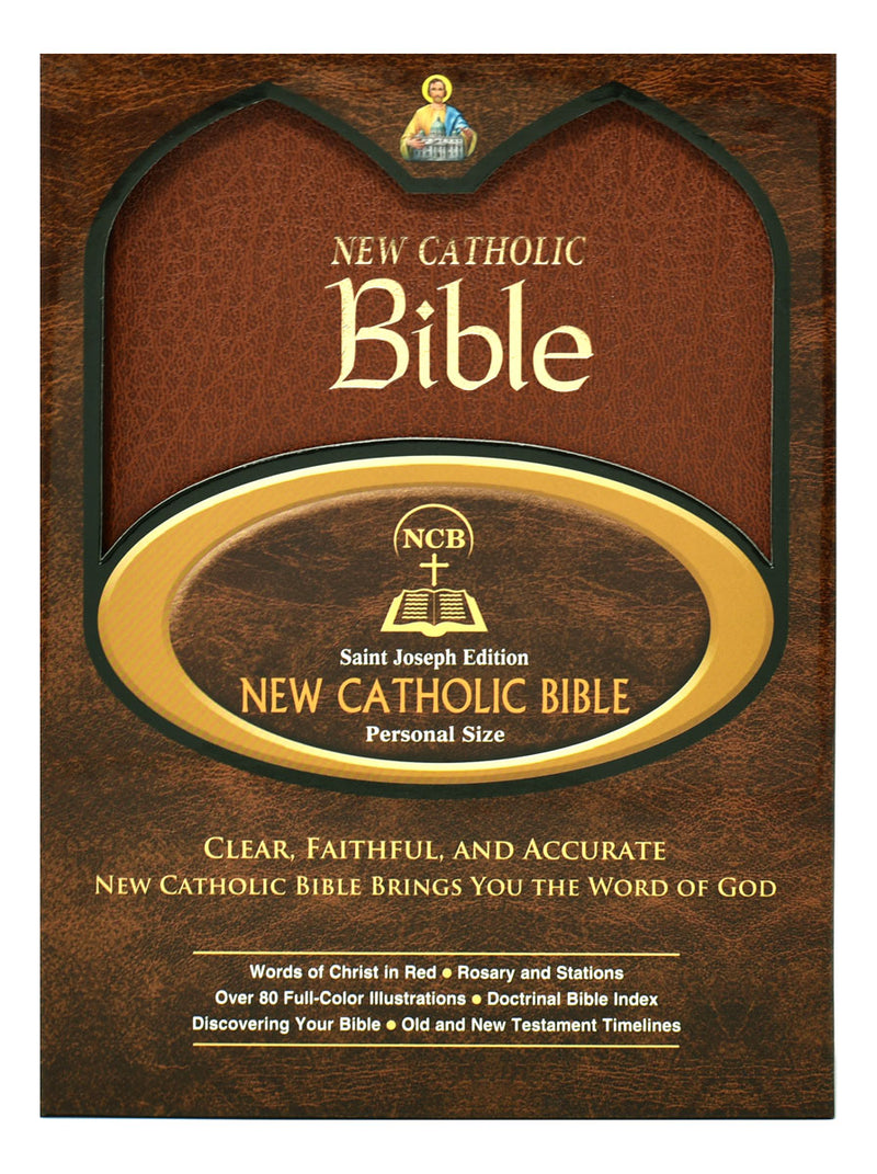 St. Joseph New Catholic Bible (Gift Edition-Personal Size) - Brown