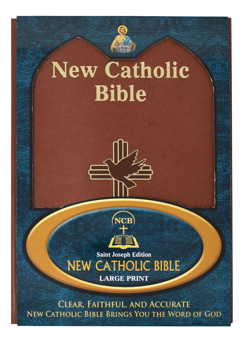 St. Joseph New Catholic Bible (Student Edition-Large Type) - Brown