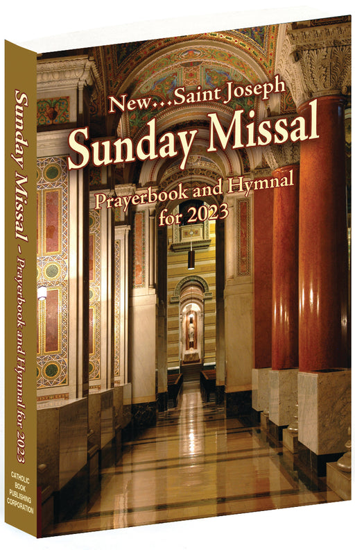 St. Joseph Sunday Missal Prayerbook And Hymnal For 2023 - 1 Piece Per Package