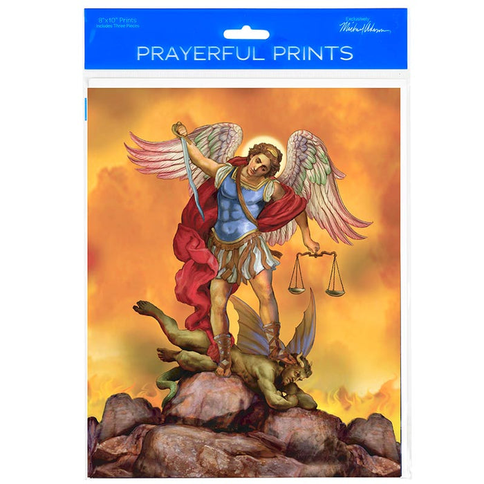 St Michael Prints - 6 Pieces Per Package
