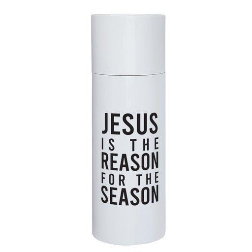 Stainless Steel Tumbler - Jesus Is The Reason for the Season