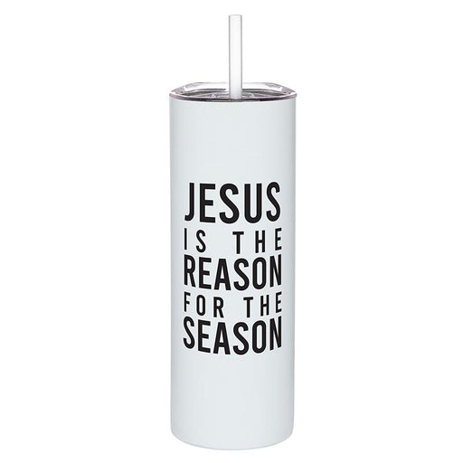 Stainless Steel Tumbler - Jesus Is The Reason for the Season