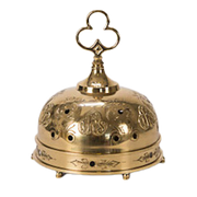Stationary Sacristy Altar Bell Traditional stationary bell enclosure.