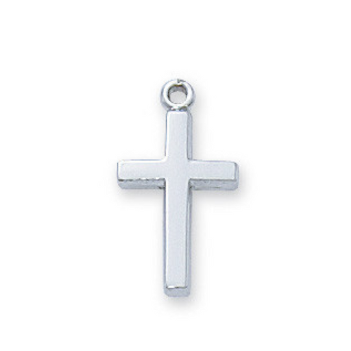 Sterling Silver Cross in 16" Chain