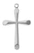 Sterling Silver Cut Out Cross Pendant