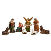 6"H Nativity Set With Detachable Infant | 8 Pcs. Per Set