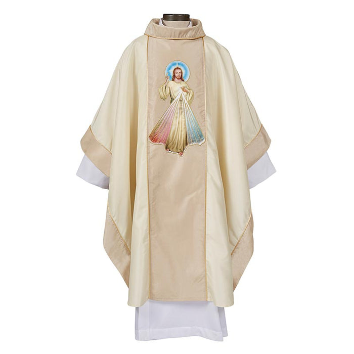 Divine Mercy Monastic Chasuble Church Supply Church Apparels Chasuble liturgical vestment