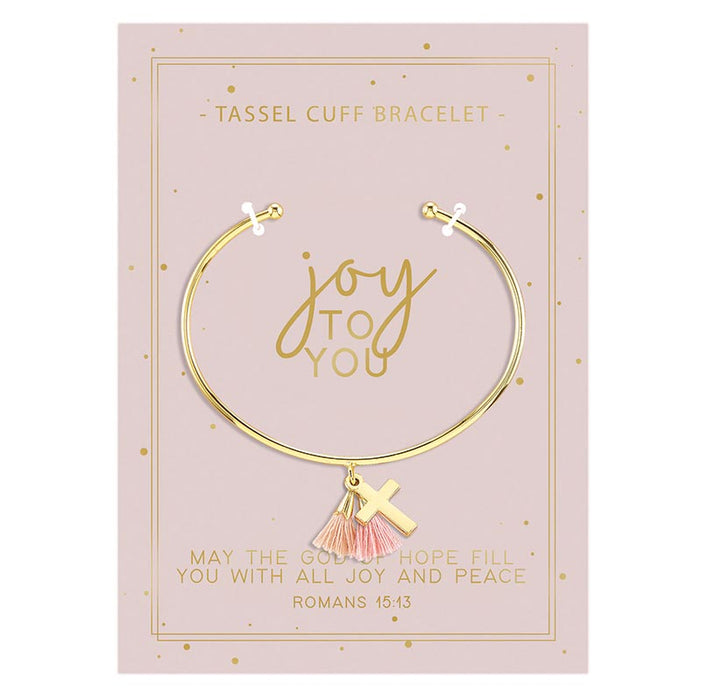 Tassel Cuff Bracelet - Joy To You