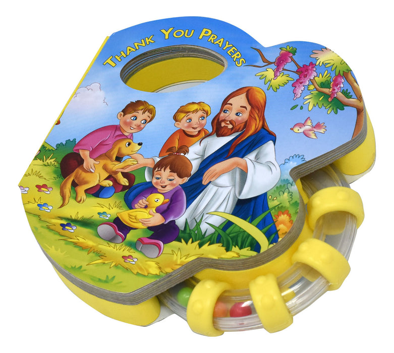 Thank You Prayers (Rattle Book) - 4 Pieces Per Package